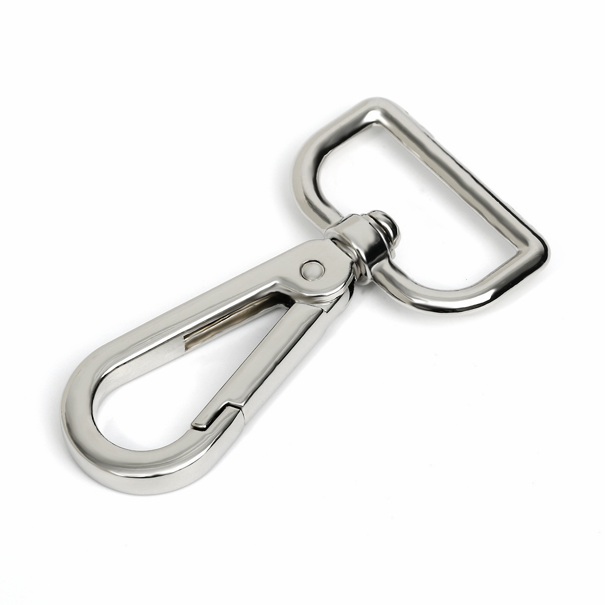 Push Gate Snap Hooks fyrir DIY Crafts Keychain Purse Handtöskugerð